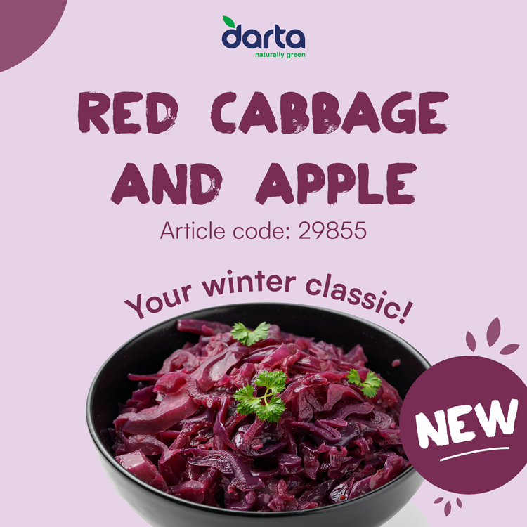 Red Cabbage and apple